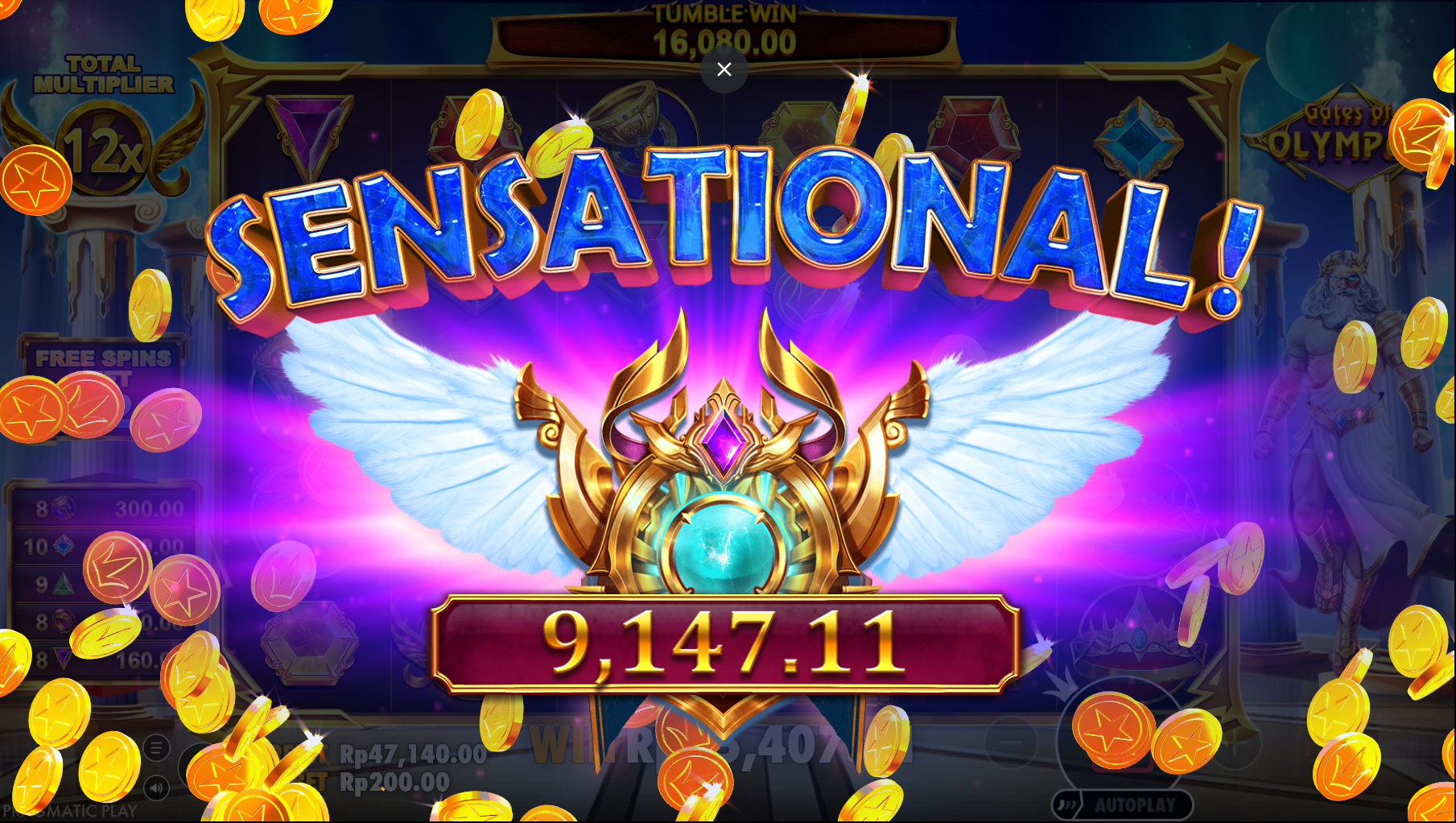 Olympus slot 1win Indonesia lucky max payout