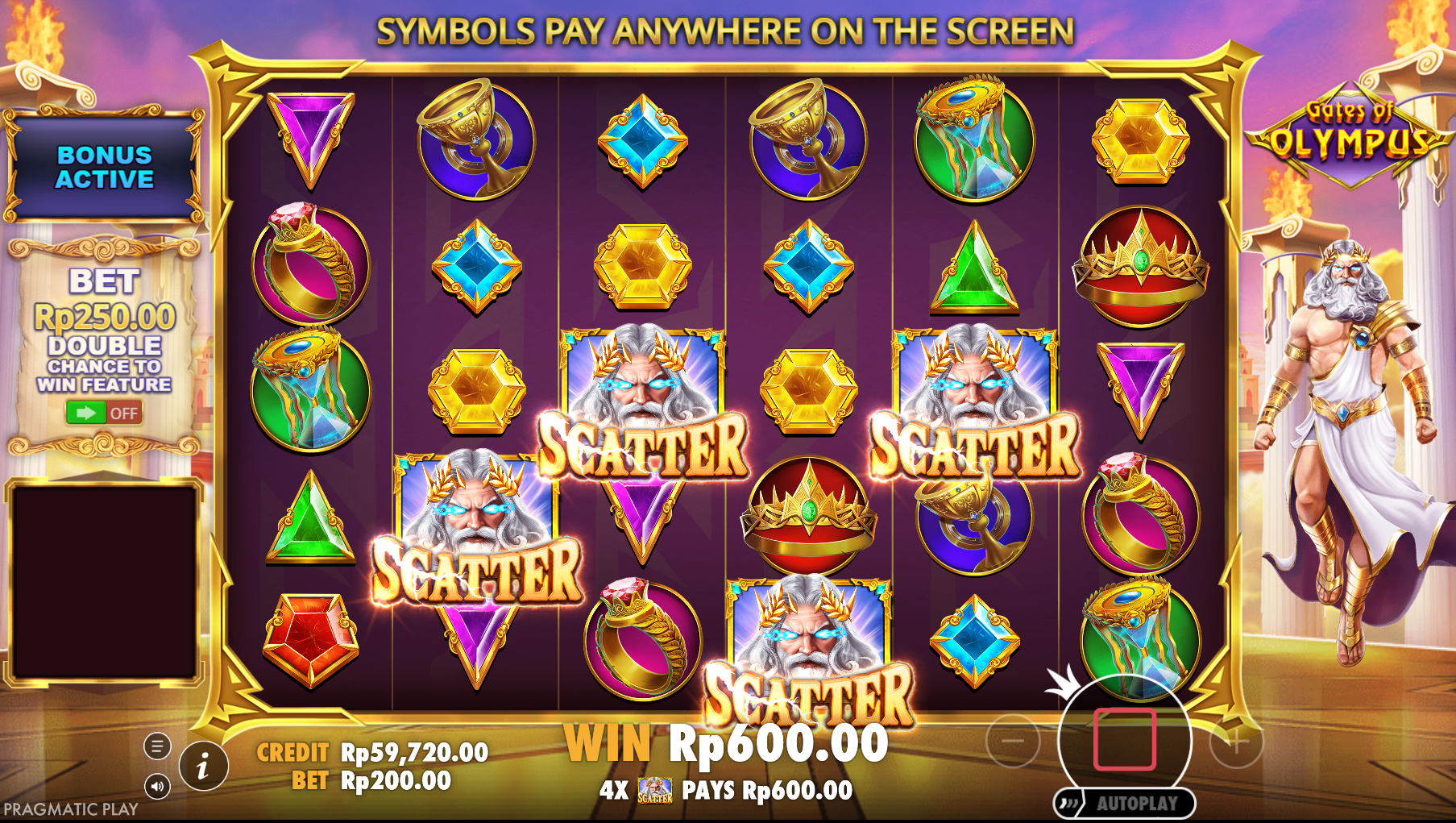 Slot demo Olympus 1000 1win Indonesia ultimate win